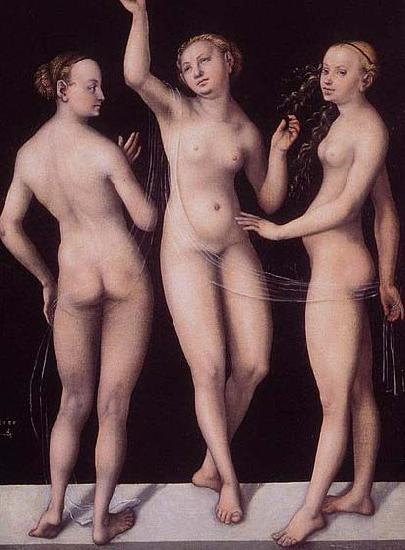 Lucas Cranach The Three Graces oil painting picture